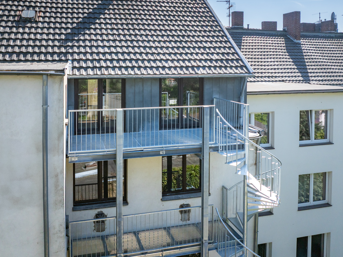 Luftansicht hinten