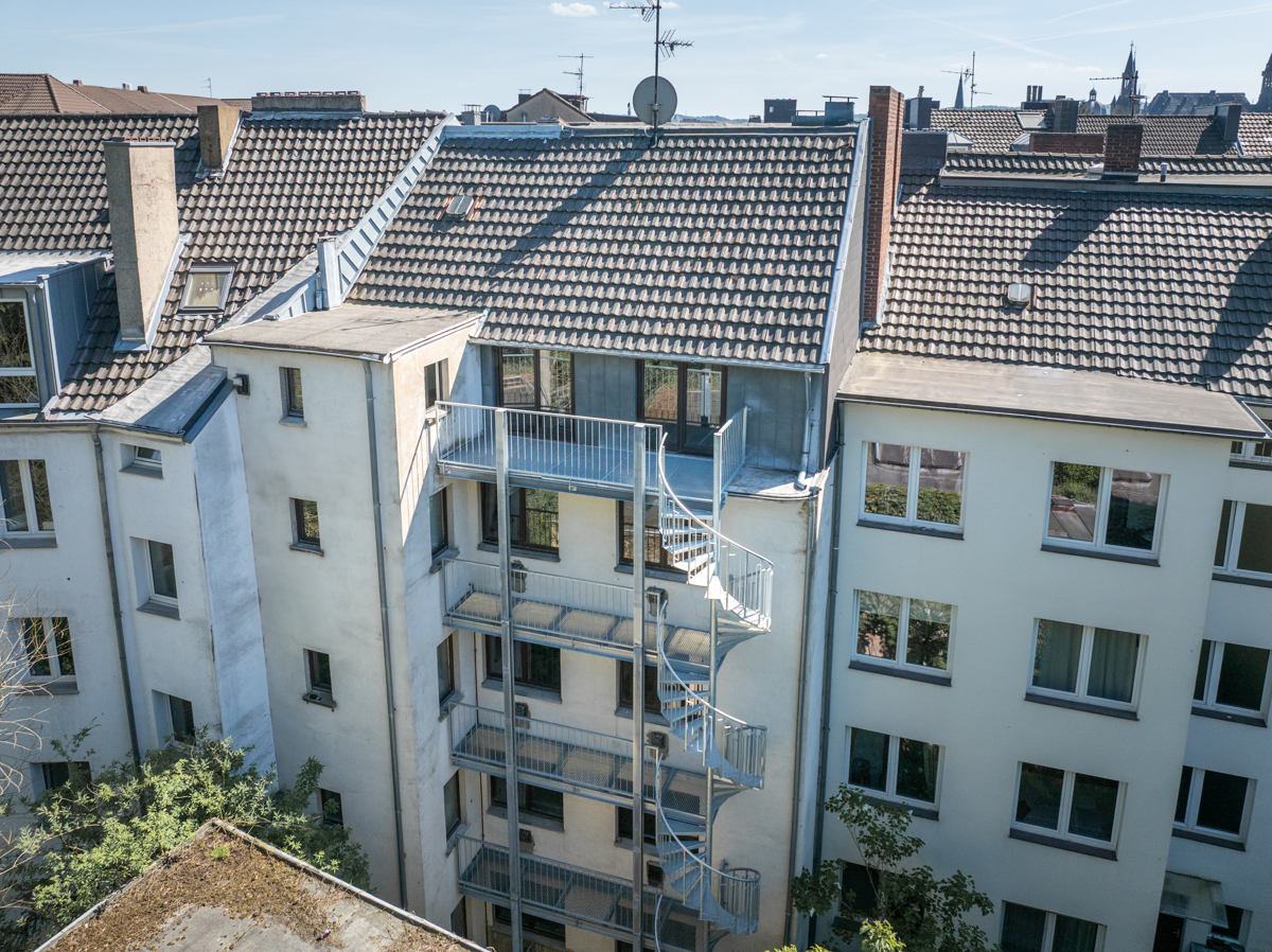 Luftansicht hinten