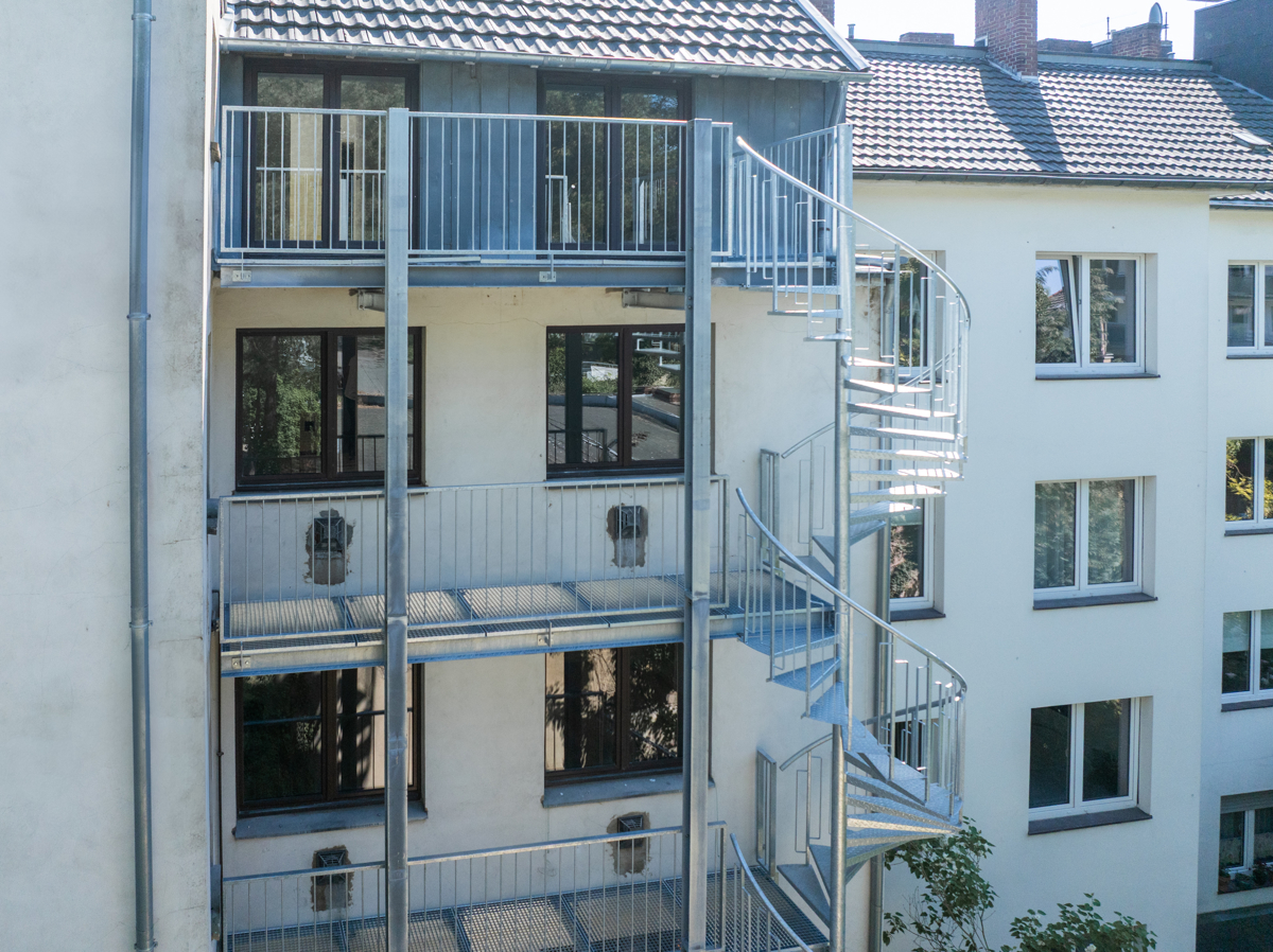 Luftansicht hinten