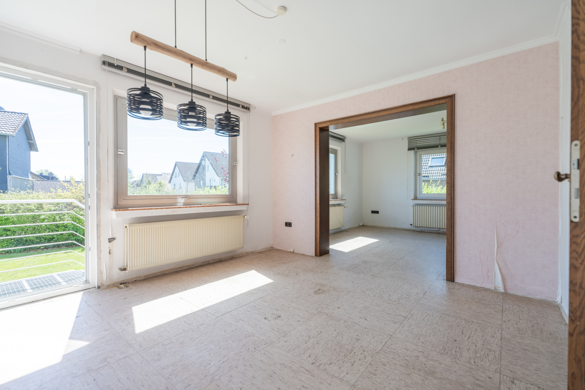 Wohn-Esszimmer Altbau