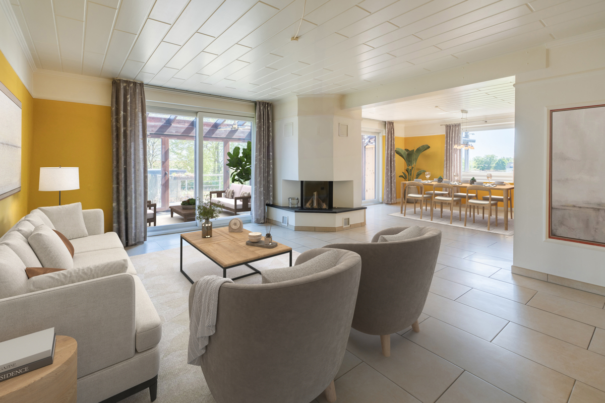 Möblierungsvorschlag Wohnzimmer Neubau