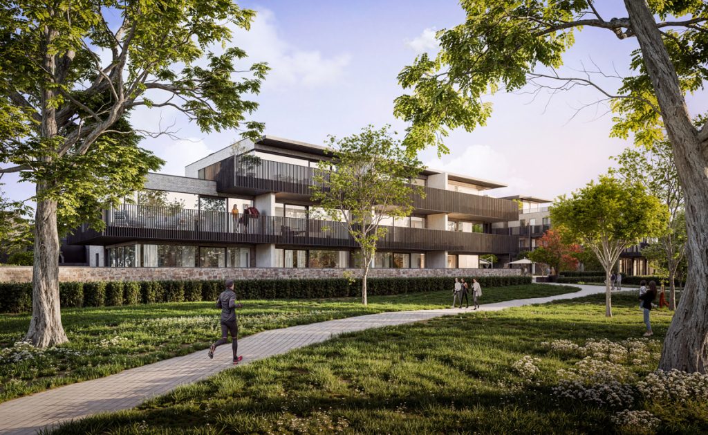 Immobilienangebot - Eupen - Alle - Stilvolle Neubauwohnung mit großzügiger Terrasse