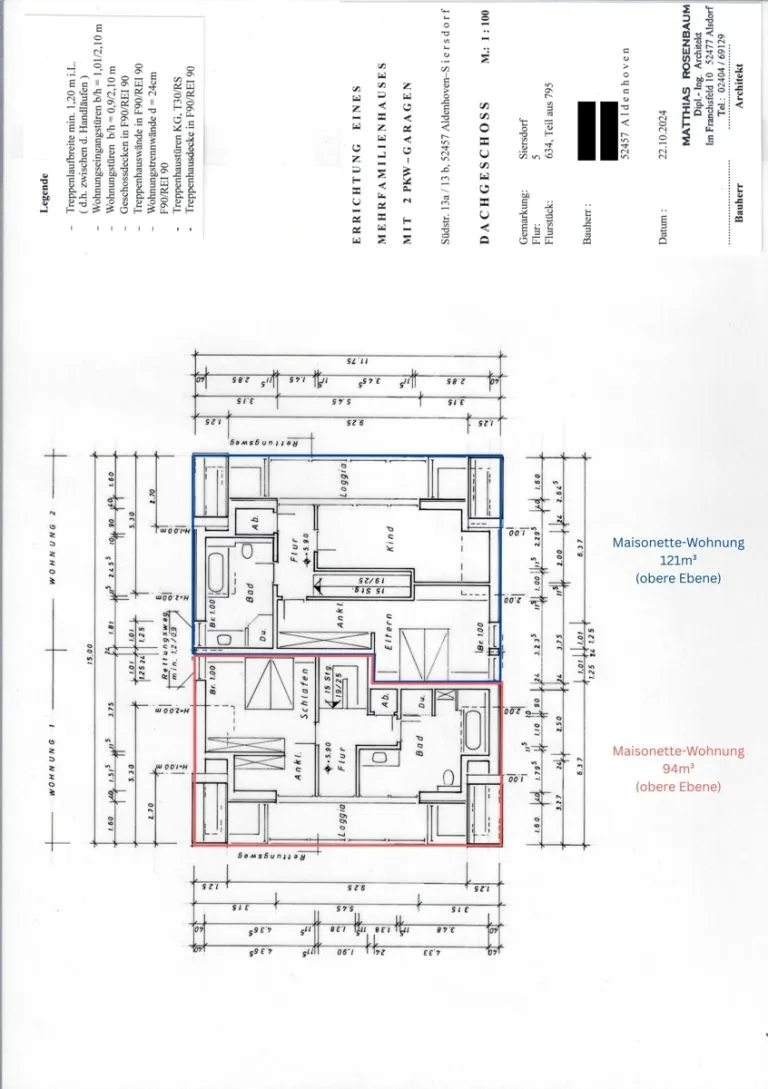 Immobilienangebot - Siersdorf - Alle - Exklusiver Neubau in Siersdorf – Stilvolle Maisonette-Wohnung mit Loggia