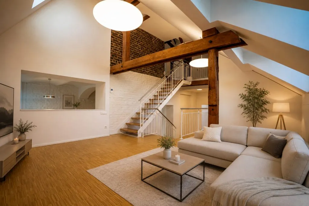 Immobilienangebot - Aachen / Laurensberg - Alle - Exklusives, saniertes Penthouse mit Wintergarten und Einbauküche