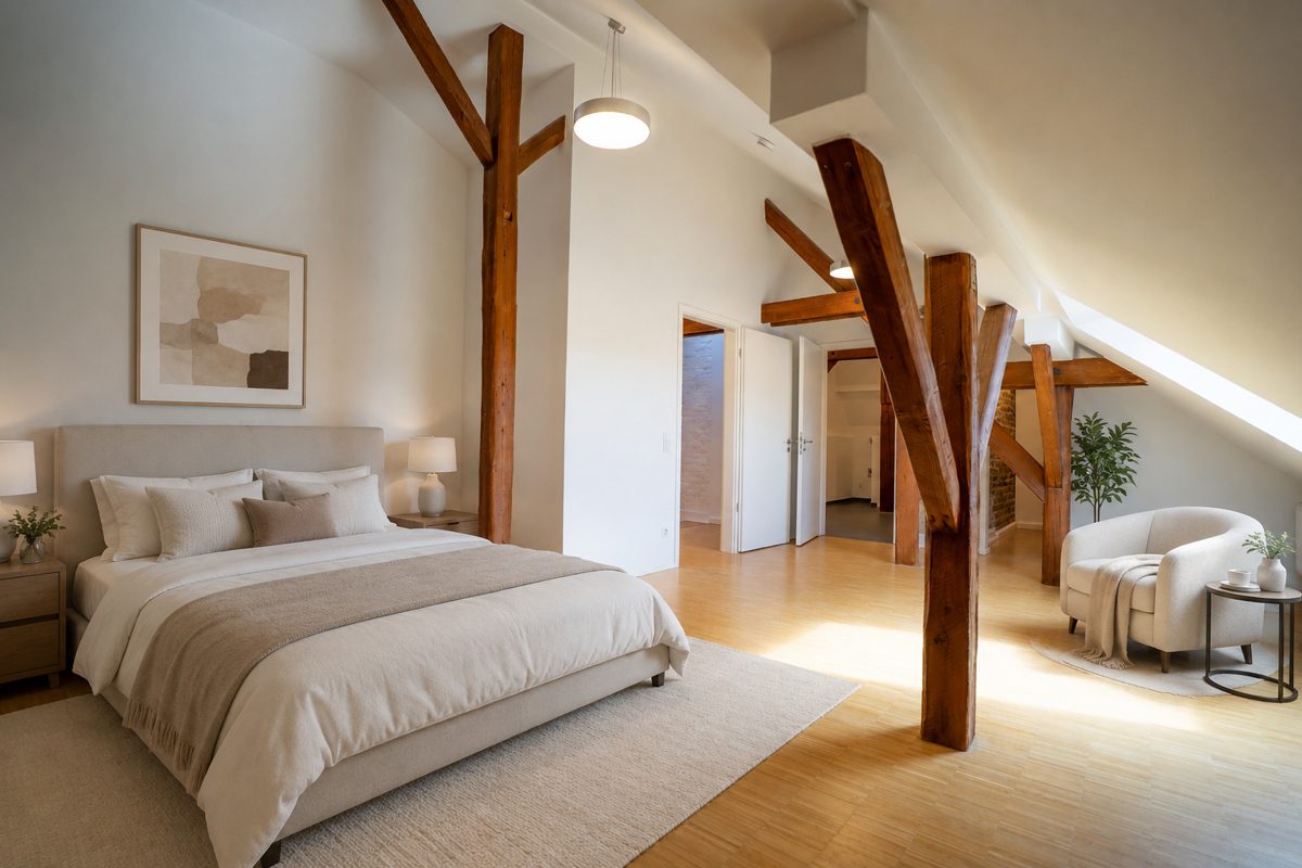 Immobilienangebot - Aachen / Laurensberg - Alle - Exklusives, saniertes Penthouse mit Wintergarten und Einbauküche