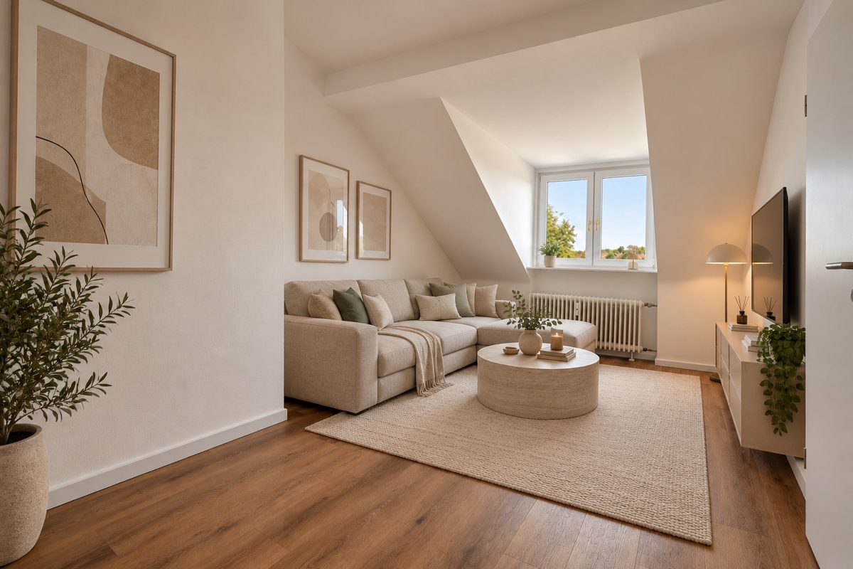 Immobilienangebot - Aachen - Alle - Helle 2-Zimmer-Wohnung im Dachgeschoss – Ideal zur Eigennutzung oder Kapitalanlage